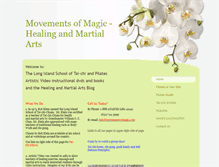 Tablet Screenshot of movementsofmagic.com